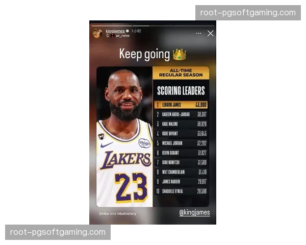 詹姆斯常规赛出场数超越帕里什 独享历史第一里程碑